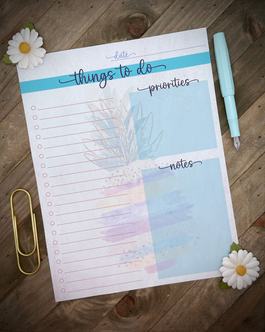 Pineapple Things to Do Planner Notepad