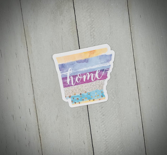 Arkansas Watercolor Sticker