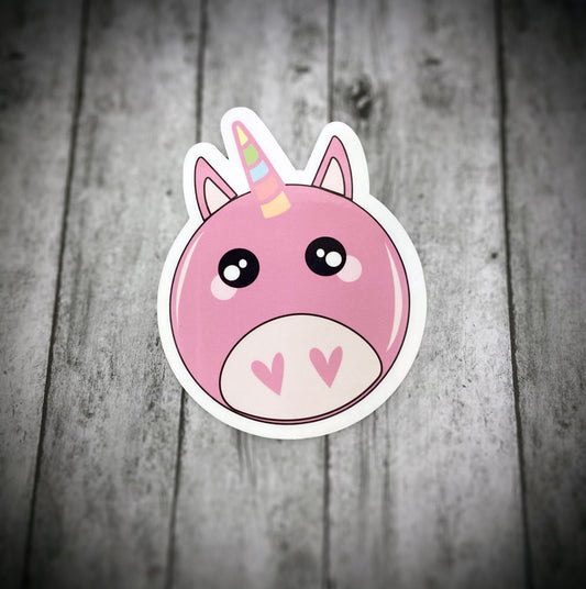 Pig-a-corn Sticker